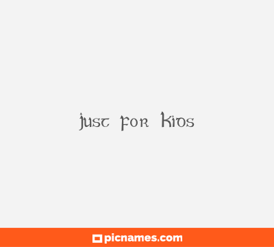 Just For Kids